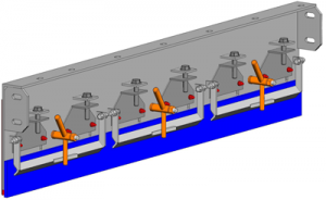 3D Diagram EMS Conveyor Skirt